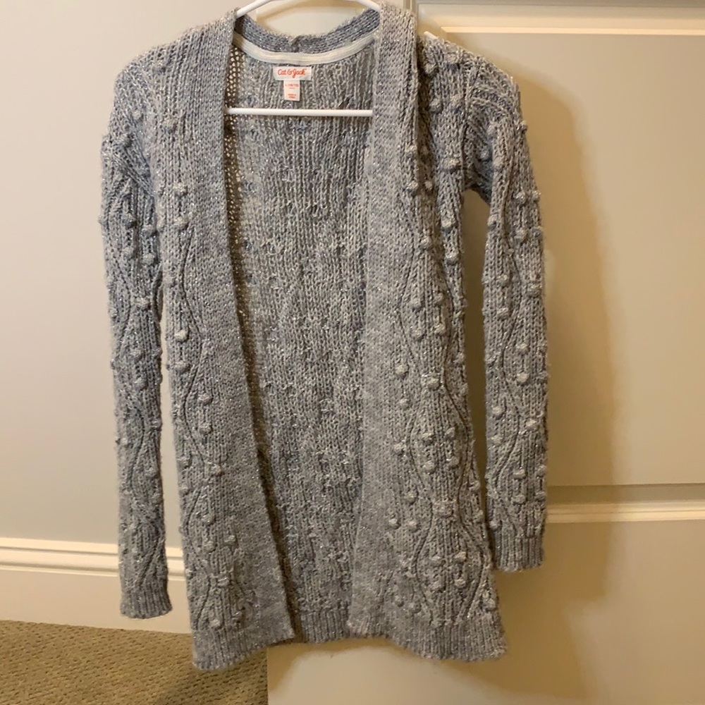 Size L (10/12) Cat & Jack Gray Sweater